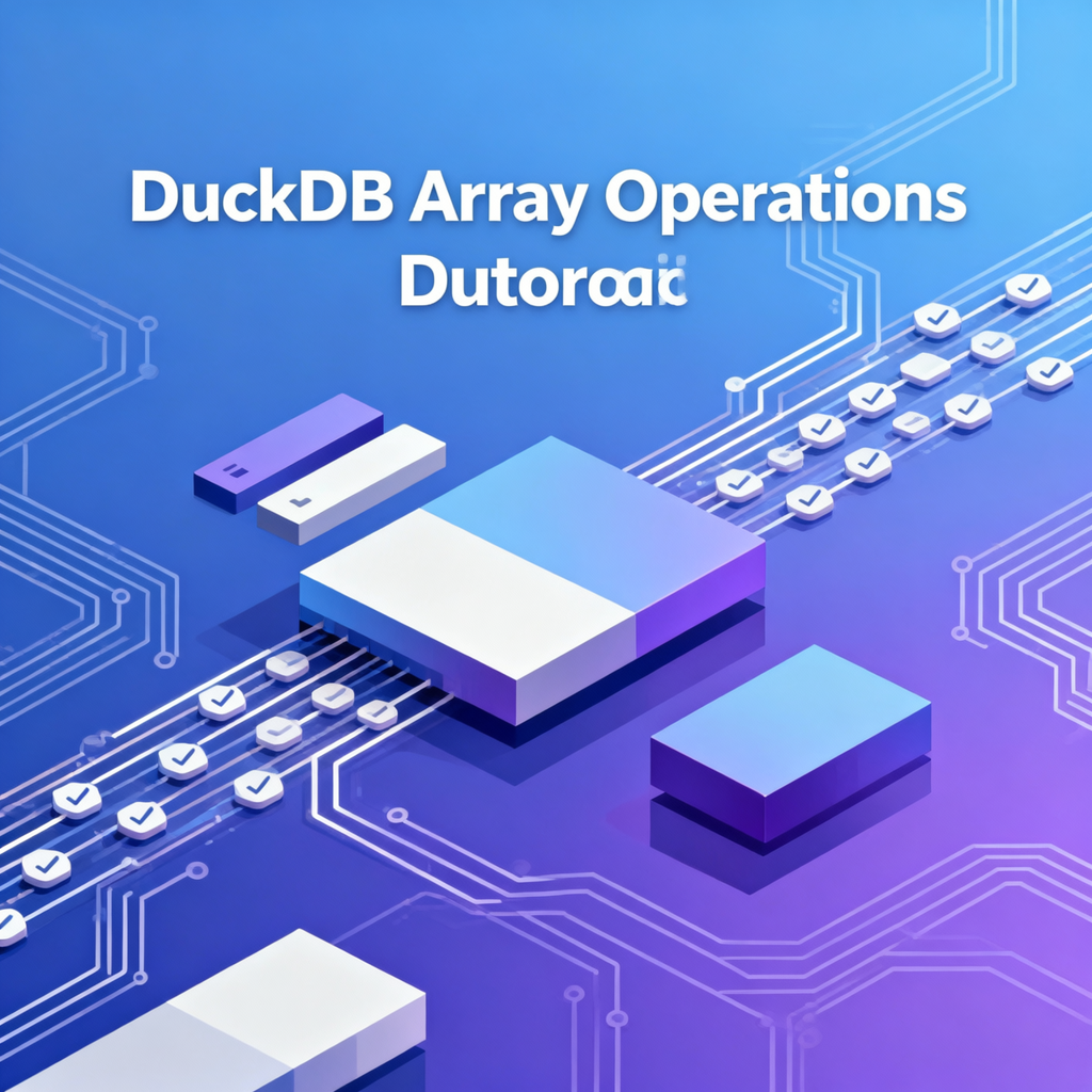 Featured image of post DuckDB 数组操作全攻略：从入门到实战